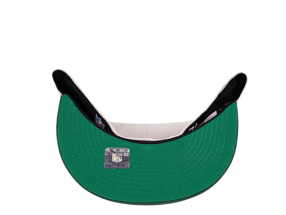 New Era Green Bay Packers Stone  Two Tone Throwback Edition 59Fifty Fitted Cap