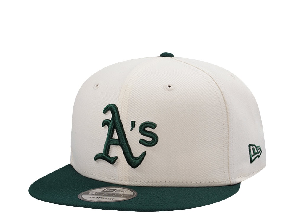 New Era Oakland Athletics Chrome Two Tone Edition 9Fifty Snapback Cap