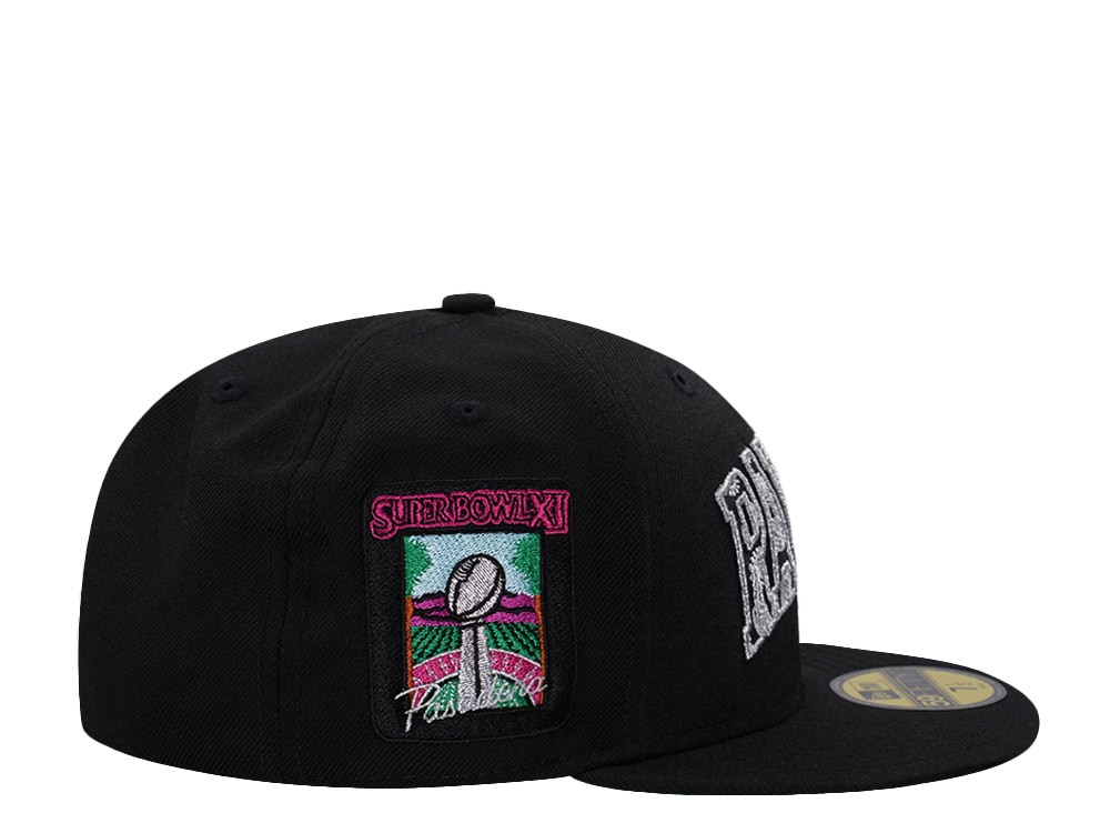 New Era Las Vegas Raiders Super Bowl XI Wool Black Prime Edition 59Fifty Fitted Cap