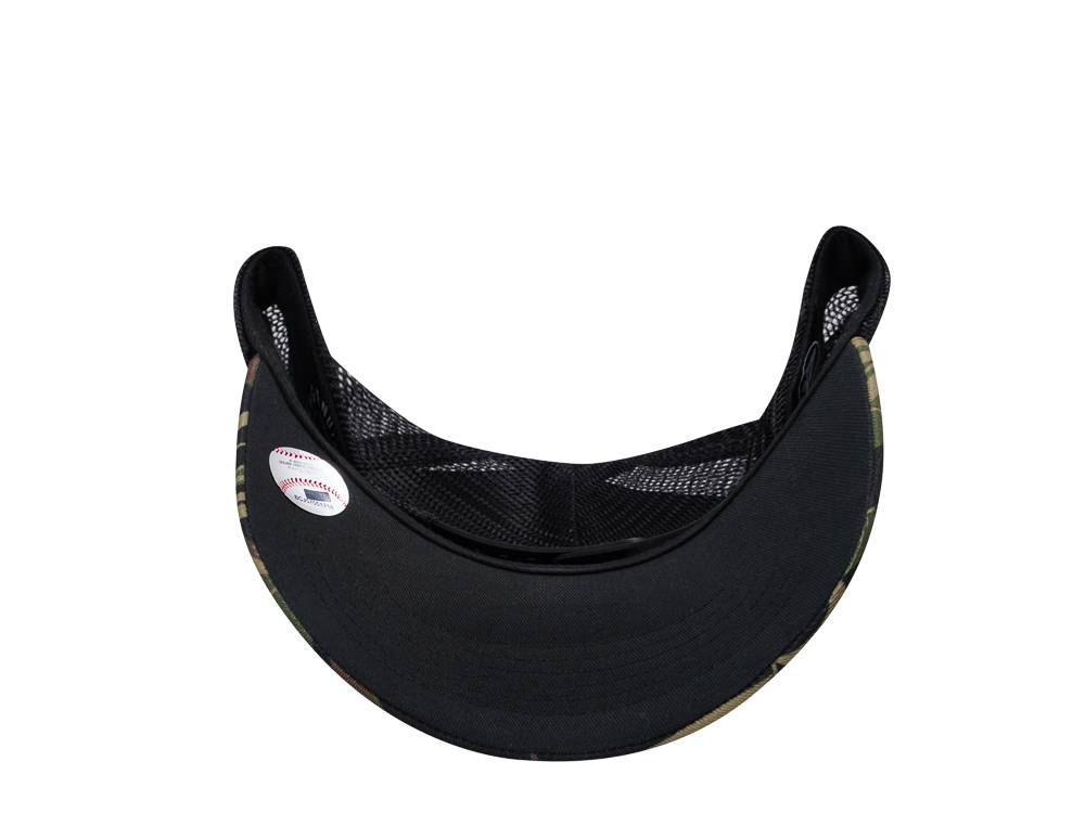 47Brand Pittsburgh Pirates Brown Tropic Pop Under MVP Trucker Snapback Cap