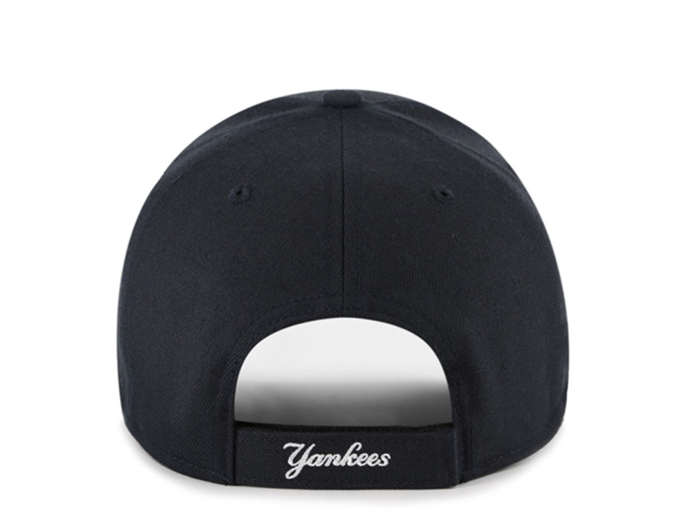 47 Brand New York Yankees Ballpark Script Navy Edition MVP Strapback Cap