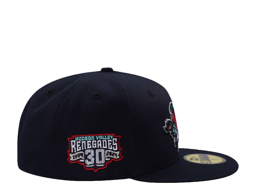 New Era Hudson Valley Renegades 30th Anniversary Navy Edition 59Fifty Fitted Cap
