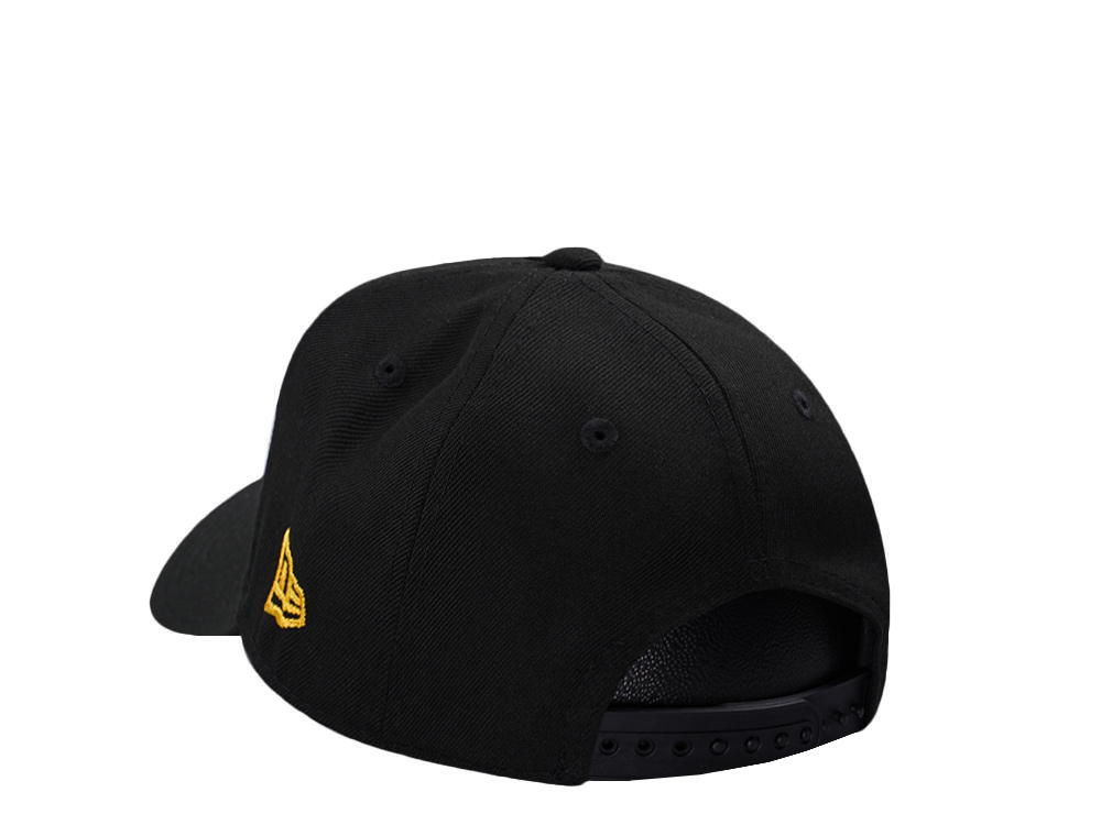 New Era Pittsburgh Pirates Black Prime Edition 9Forty A Frame Snapback Cap