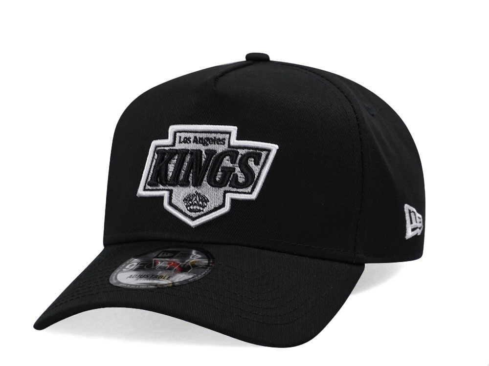 New Era Los Angeles Kings NHL Injection 2024 Black 9Forty A Frame Snapback Cap