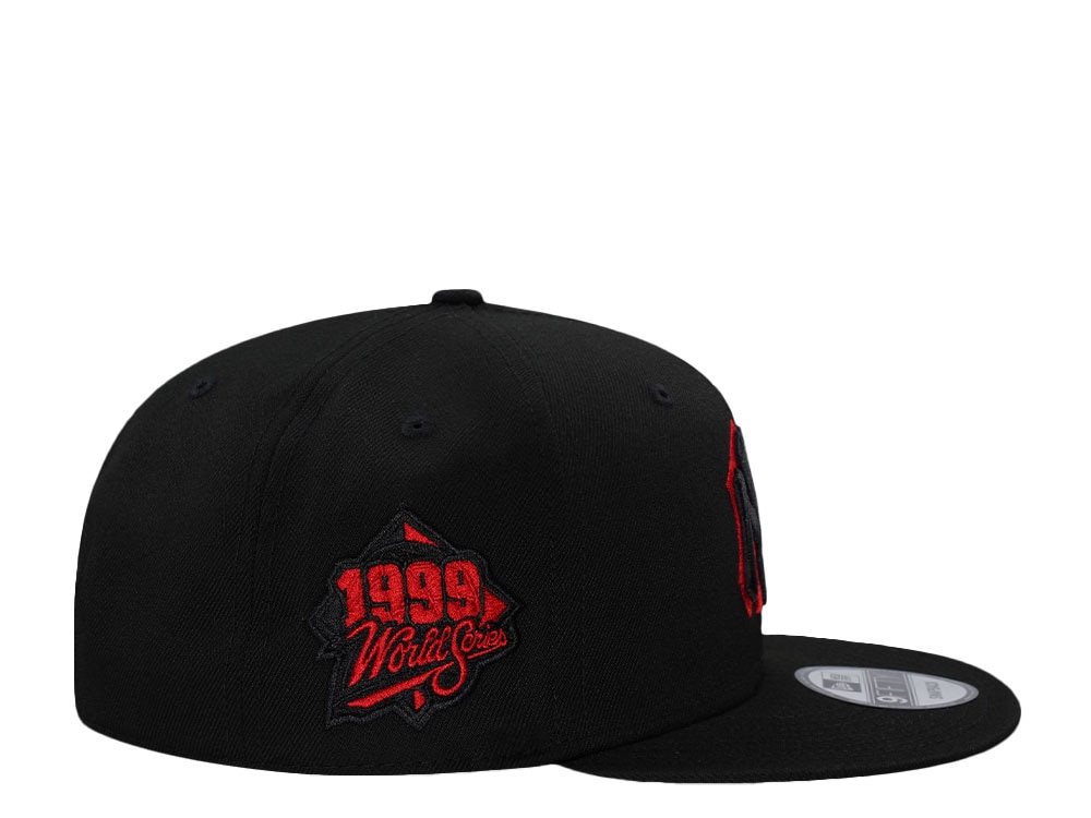 New Era New York Yankees World Series 1999 Black Red Edition 9Fifty Snapback Cap