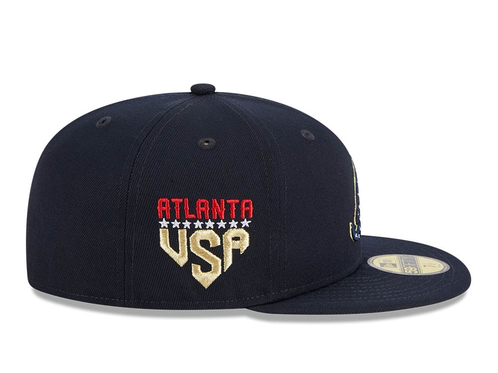 New Era Atlanta Braves 4th of July 23 59Fifty Fitted Cap