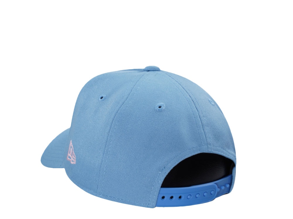 New Era Anaheim Angels 50th Anniversary Sky Pink Prime Edition 9Forty A Frame Snapback Cap