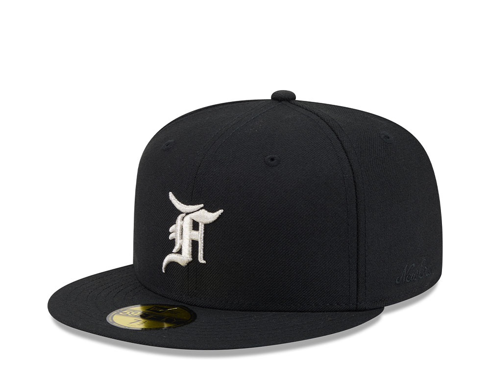 New Era Chicago White Sox Fear of God Black Essentials Classic Edition 59Fifty Fitted Cap