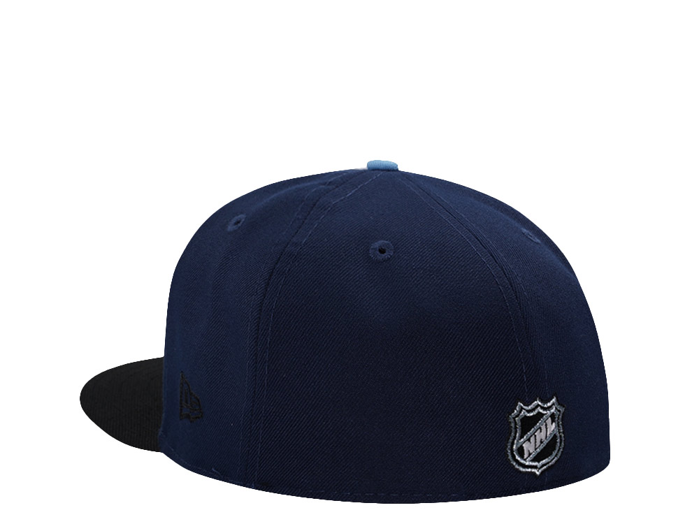 New Era Minnesota Wild Winter Classic 2022 Ocean Blue Two Tone Edition 59Fifty Fitted Cap
