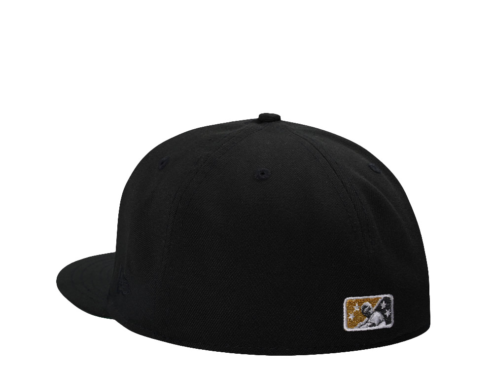 New Era Rome Emperors Black Gold Throwback Edition 59Fifty Fitted Cap