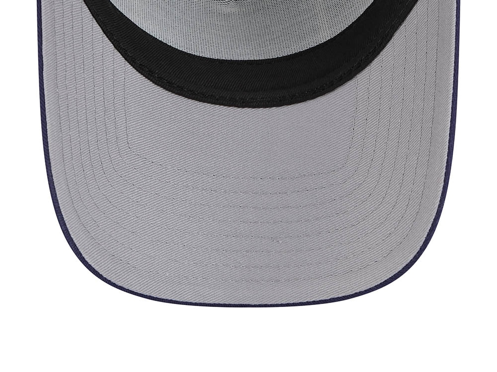 New Era Tampa Bay Rays M Patch Navy 9Forty A Frame Trucker Snapback Cap