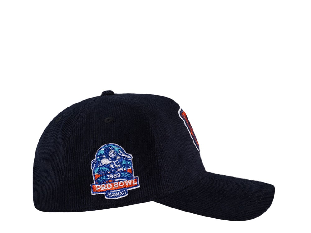 New Era Chicago Bears Pro Bowl 1983 Black Corduroy Edition 9Forty A Frame Snapback Cap