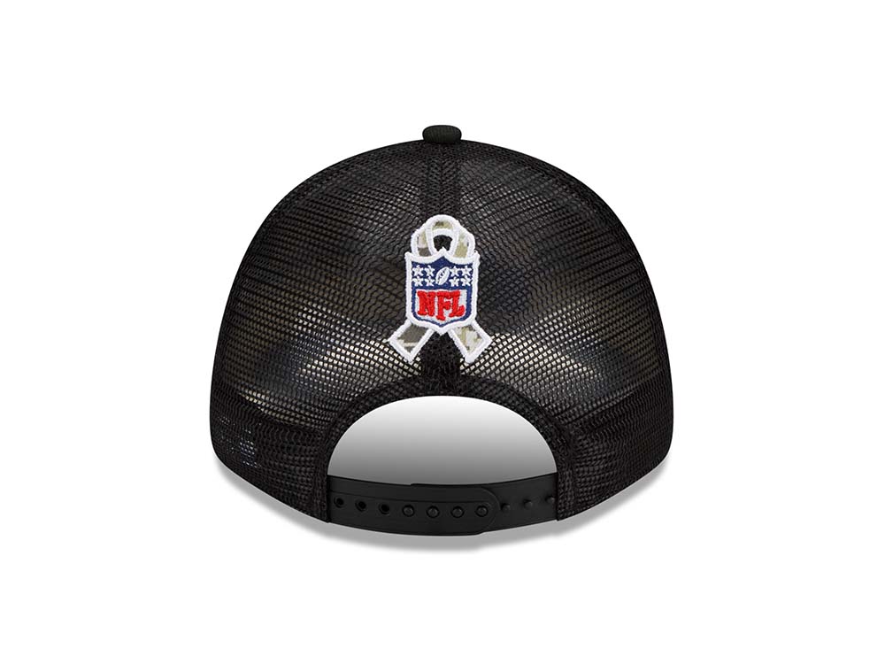 New Era New Orleans Saints Salute to Service 21 9Forty Trucker Snapback Cap