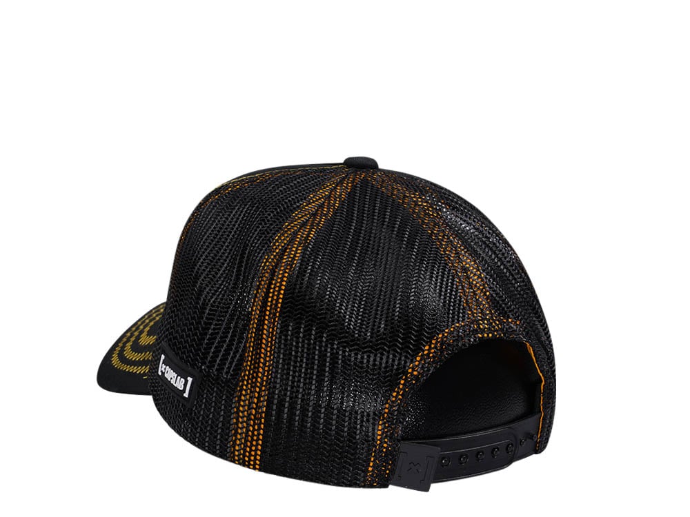 Capslab Dragon Ball Z Majin Vegeta Black Trucker Snapback Cap