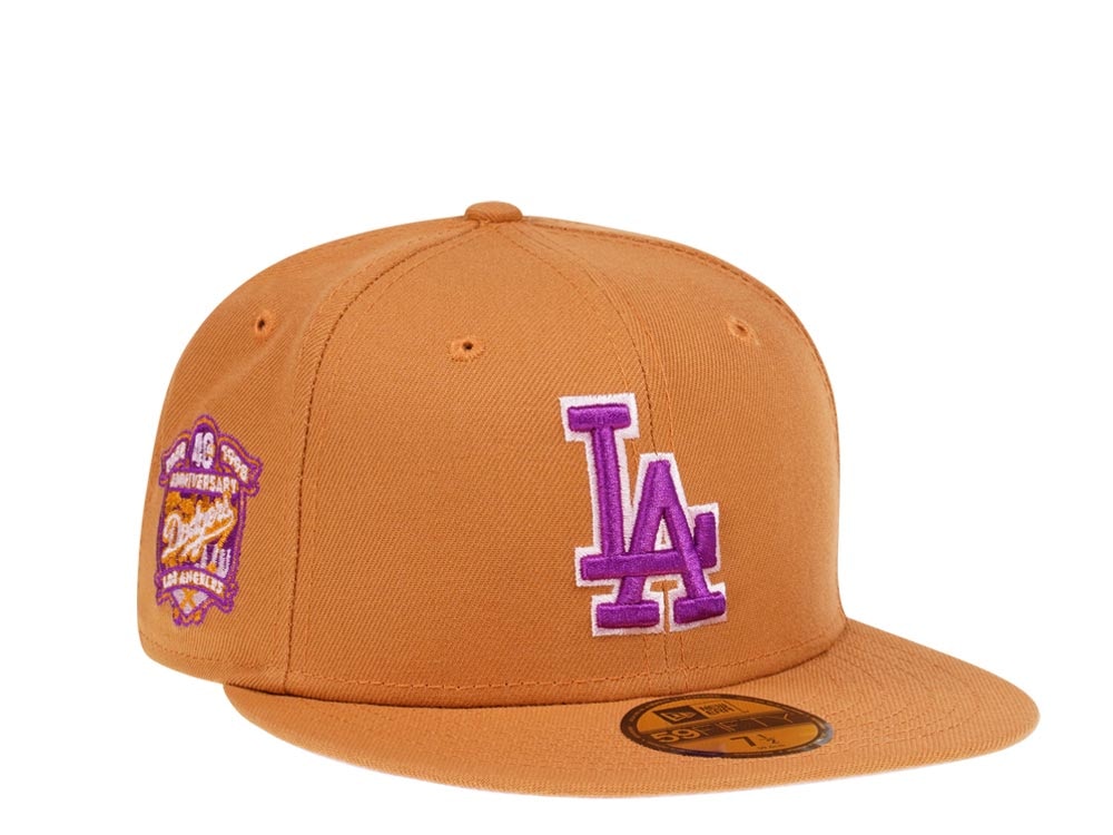 New Era Los Angeles Dodgers 40th Anniversary Panama Prime Edition 59Fifty Fitted Cap