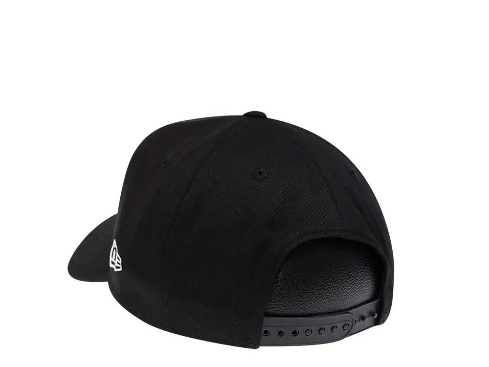 New Era Miami Heat Black 9Forty A Frame Snapback Cap