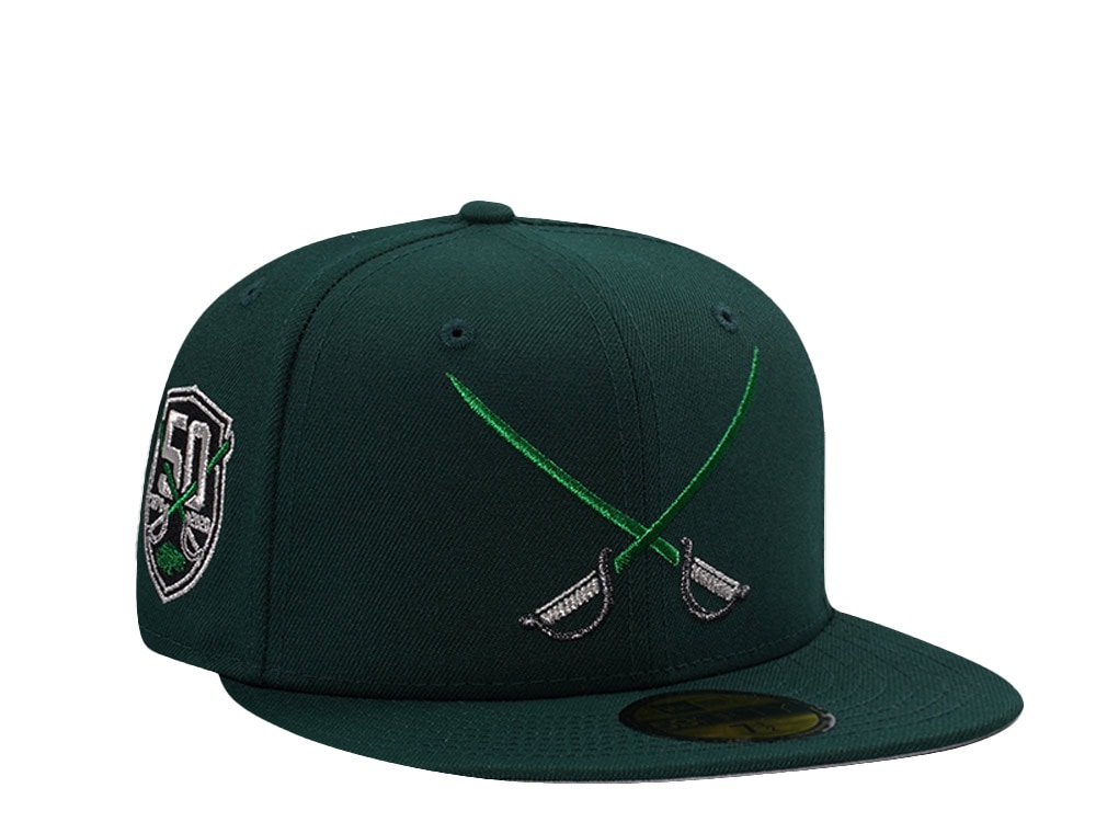 New Era Buffalo Sabres 50th Anniversary Dark Green Prime Edition 59Fifty Fitted Cap