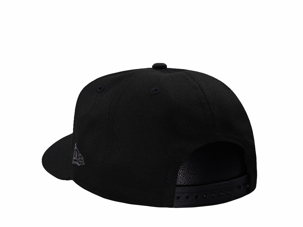 New Era Los Angeles Dodgers Back to Back Black Prime Edition 9Fifty A Frame Snapback Cap