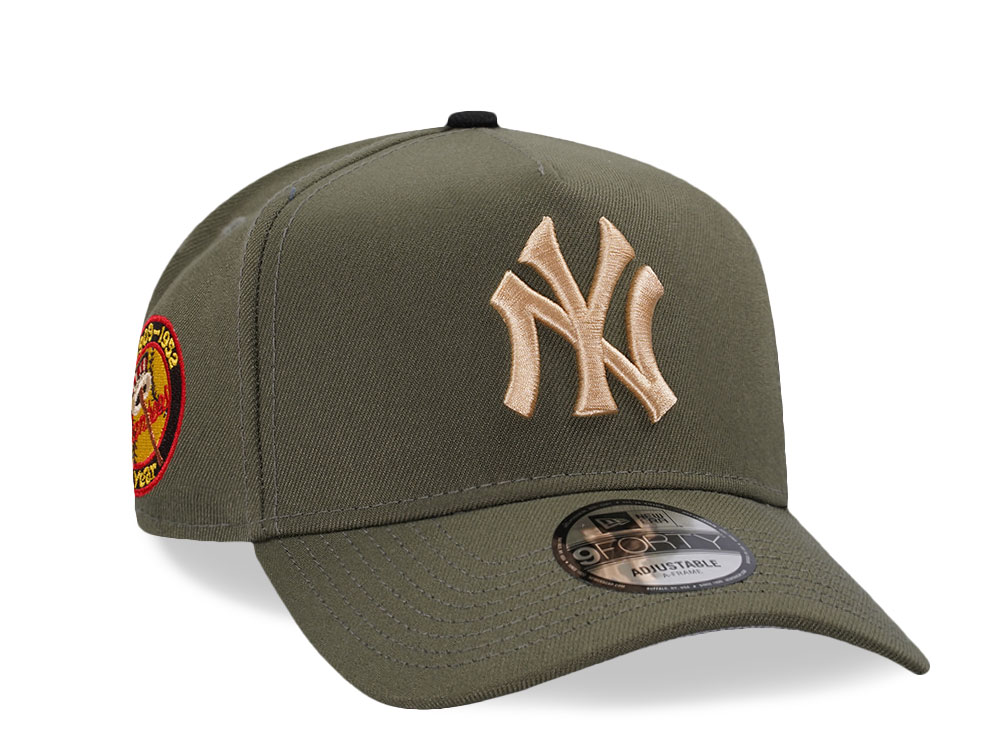 New Era New York Yankees 50 Years Olive Edition 9Forty A Frame Snapback Cap