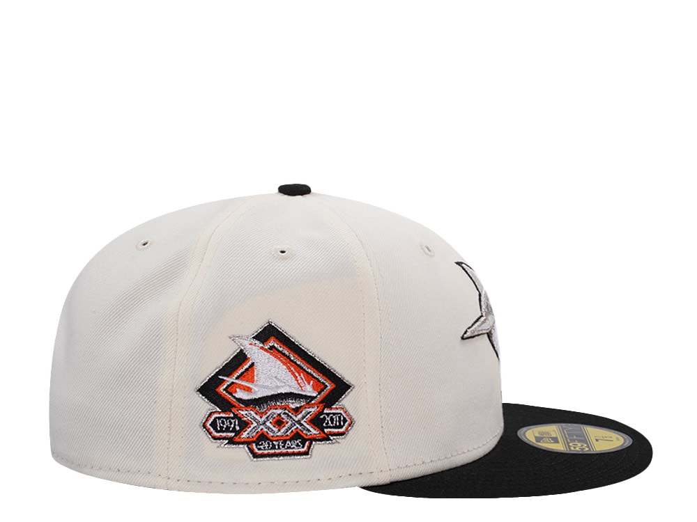 New Era San Jose Sharks 20th Anniversary Chrome Two Tone Edition 59Fifty Fitted Cap