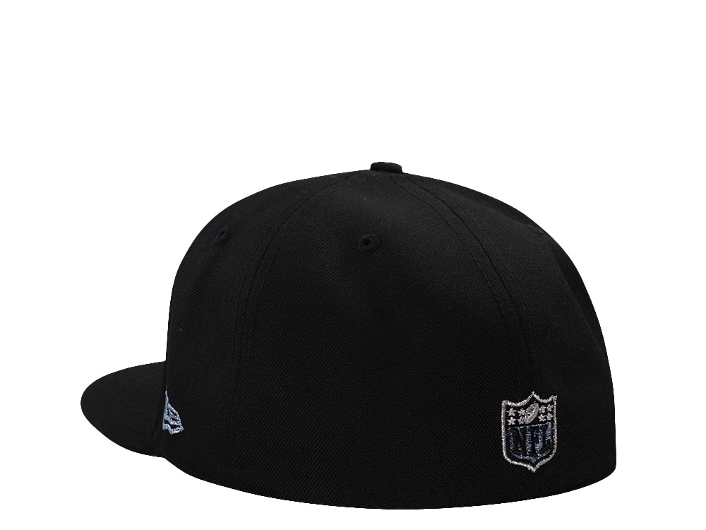 New Era Detroit Lions 60th Anniversary Black Prime Edition 59Fifty Fitted Cap