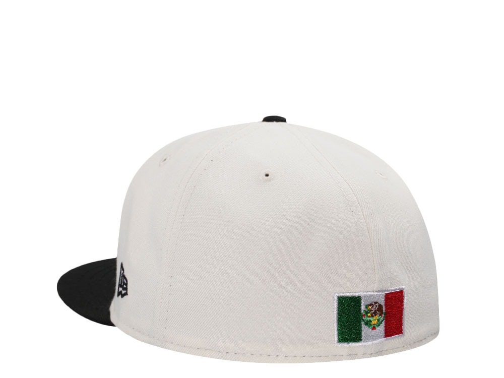 New Era Mexico Metallic Chrome Two Tone Edition 59Fifty Fitted Cap