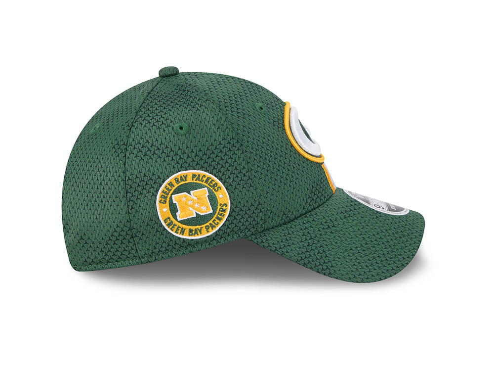 New Era Green Bay Packers Sideline 2024 9Forty Stretch Snapback Cap