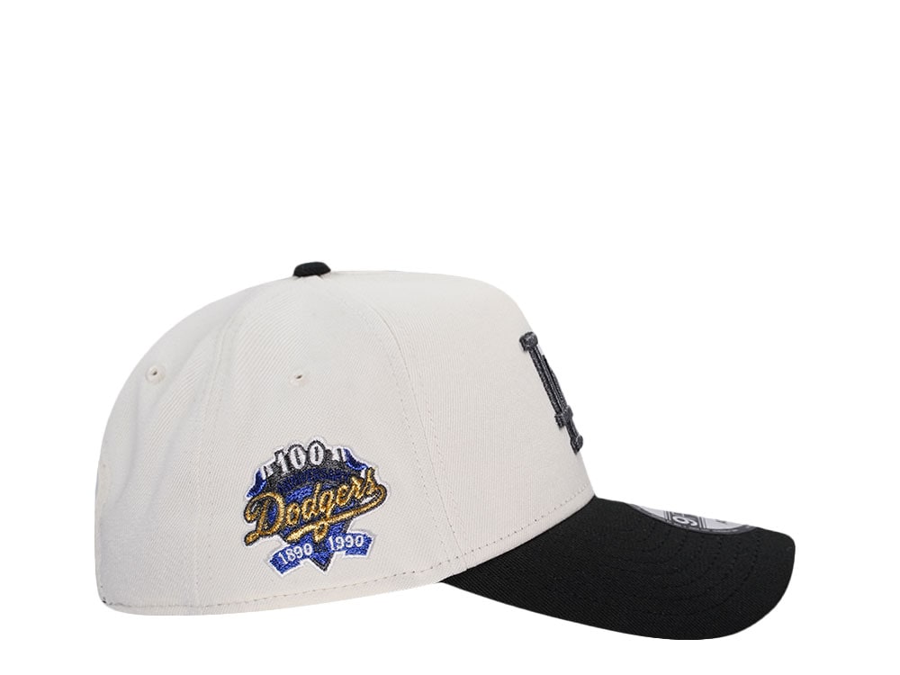 New Era Los Angeles Dodgers 100 Anniversary Chrome Two Tone Edition 9Forty A Frame Snapback Cap