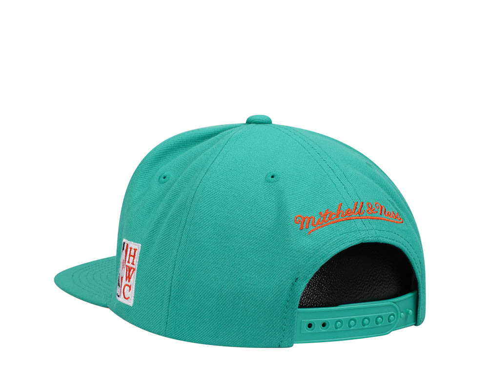 Mitchell & Ness Phoenix Suns Desert Green Hardwood Classic All Star Weekend Snapback Cap