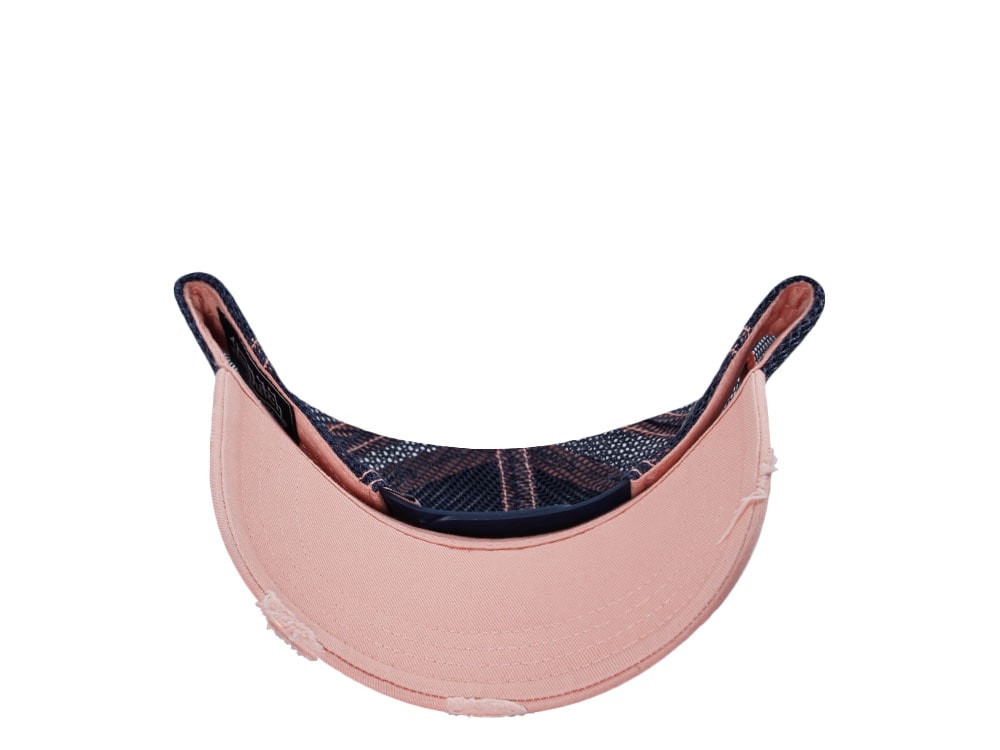 Von Dutch Oval Patch Pink Highlight Edition Trucker Snapback Cap