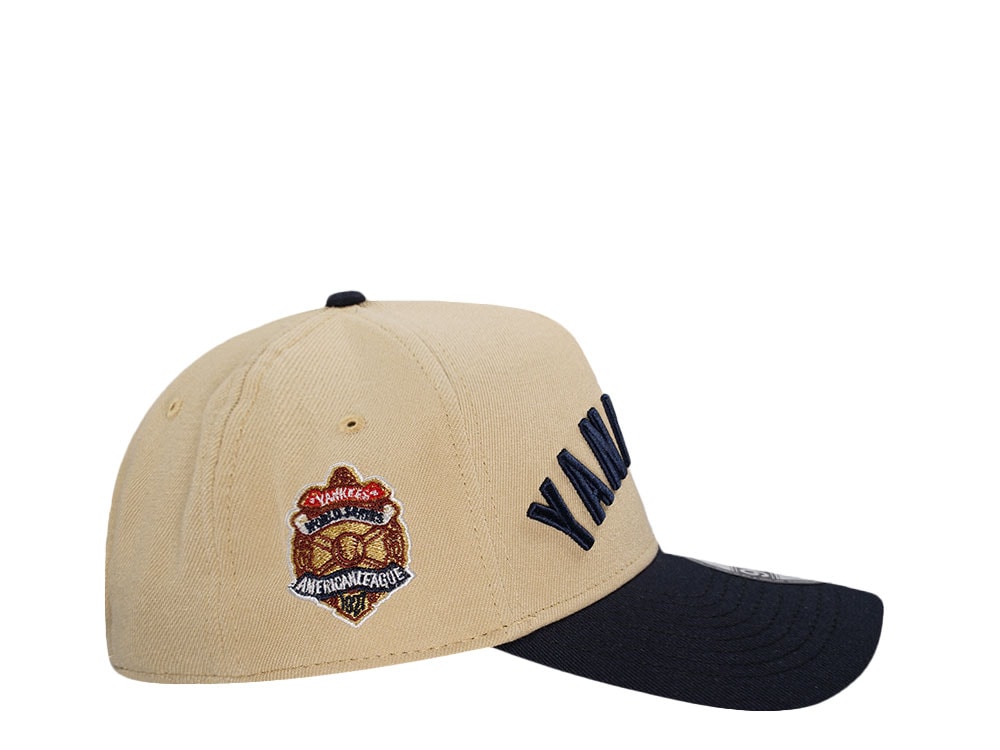 New Era New York Yankees World Series 1927 Vegas Two Tone 9Forty A Frame Snapback Cap