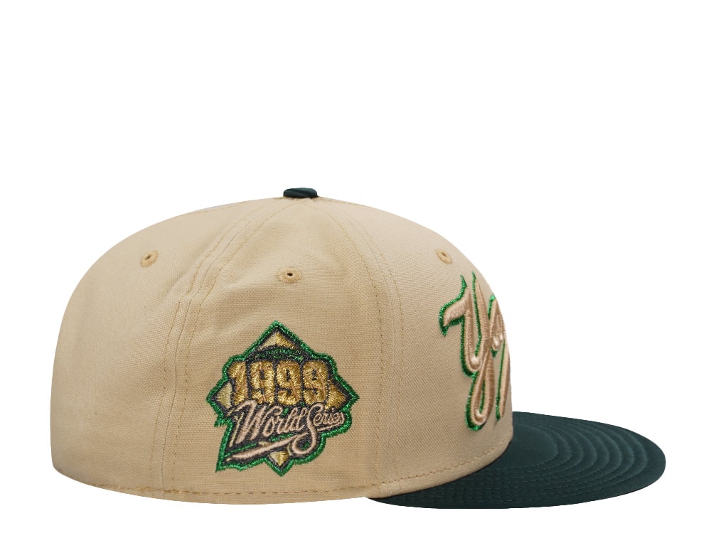 New Era New York Yankees World Series 1999 Vegas Gold Two Tone Edition 59Fifty Fitted Cap