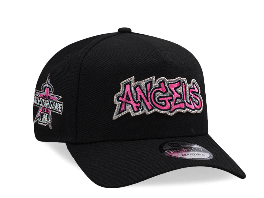 New Era Anaheim Angels All Star Game 2010 Black Prime Edition 9Forty A Frame Snapback Cap