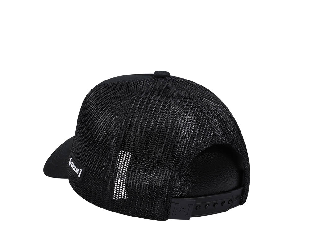 Capslab Rick and Morty Black Grey Trucker Snapback Cap