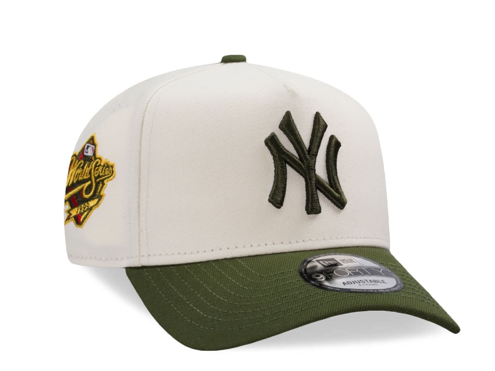 New Era New York Yankees World Series 1999 Chrome Two Tone Edition 9Forty A Frame Snapback Cap