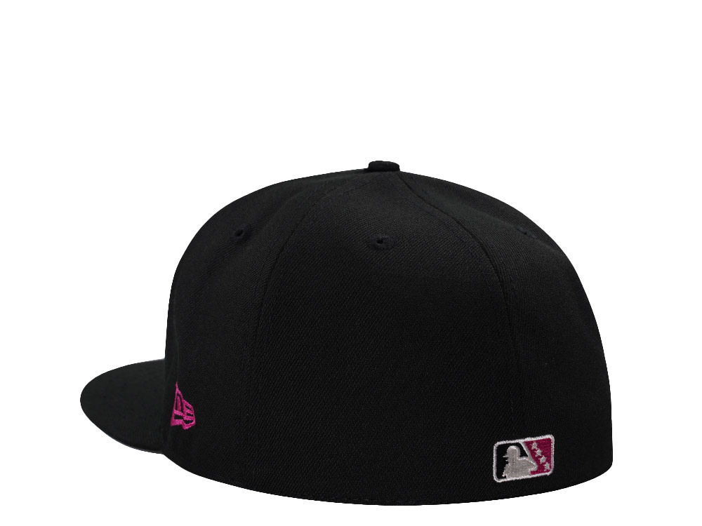 New Era Augusta Green Jackets Carolina League Black Prime Edition 59Fifty Fitted Cap