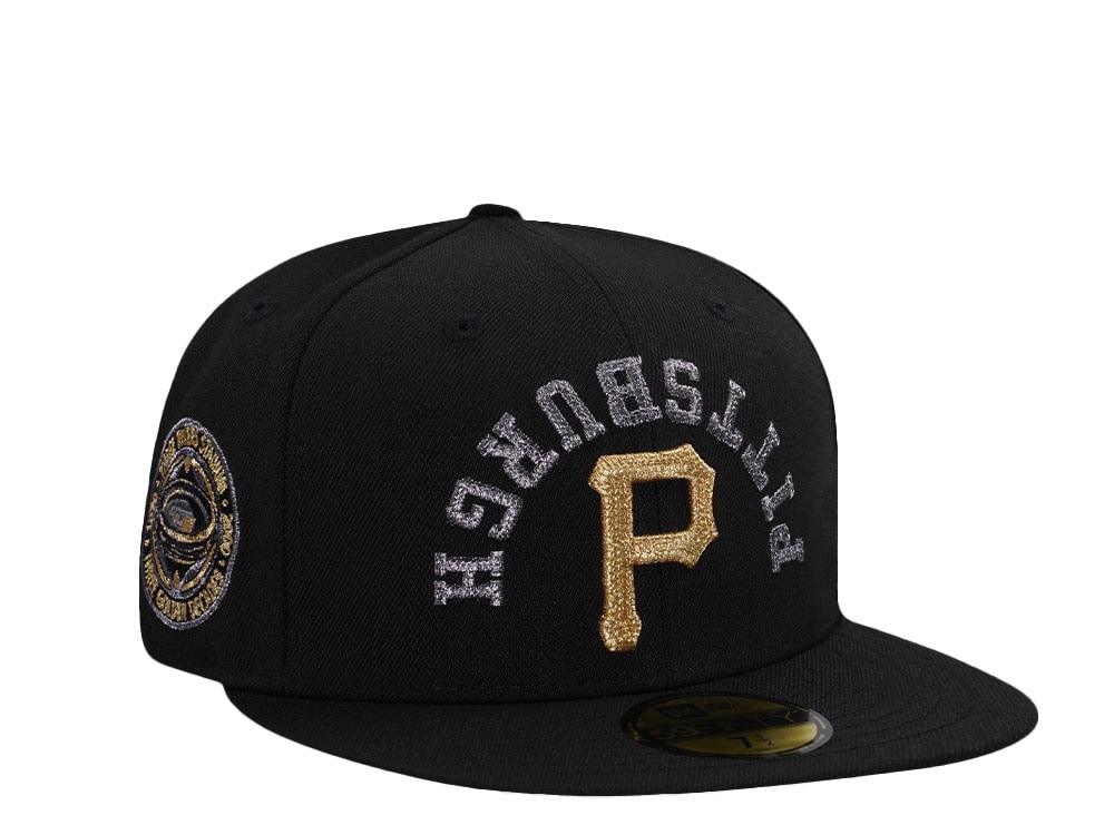 New Era Pittsburgh Pirates Stadium Anniversary Chain Stitch Metallic Prime Edition 59Fifty Fitted Cap