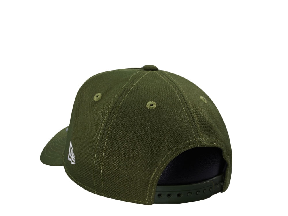 New Era Los Angeles Dodgers 40th Anniversary Olive Prime Edition 9Forty A Frame Snapback Cap