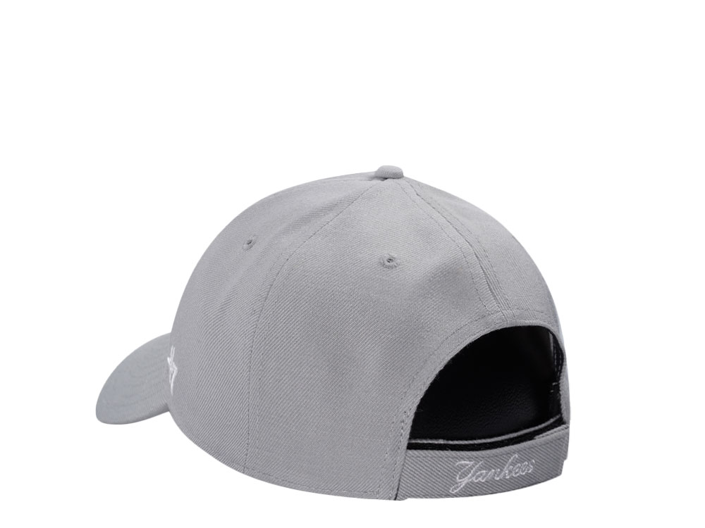 47brand New York Yankees Grey Classic Strapback Cap