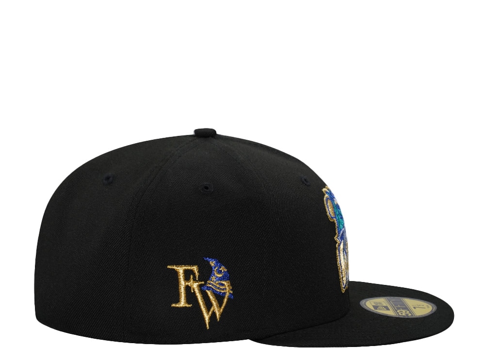 New Era Fort Wayne Wizards Black Metallic Edition 59Fifty Fitted Cap