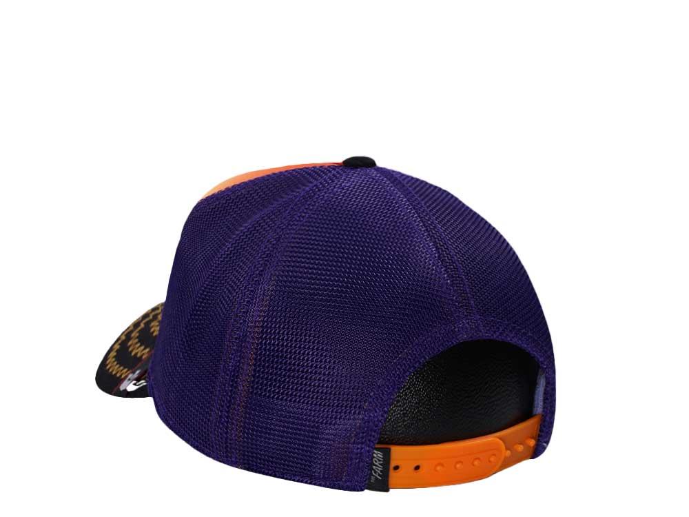 Goorin Bros Snake Toxic Purple Trucker Snapback Cap