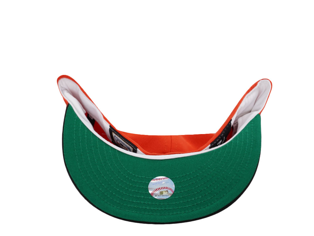 New Era Baltimore Orioles 30th Anniversary Orange Two Tone Edition 59Fifty Fitted Cap