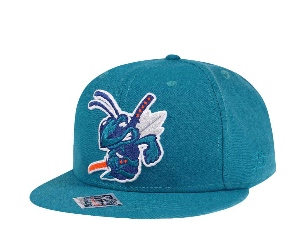 Good Hats Killer Bees Teal Edition Fitted Cap