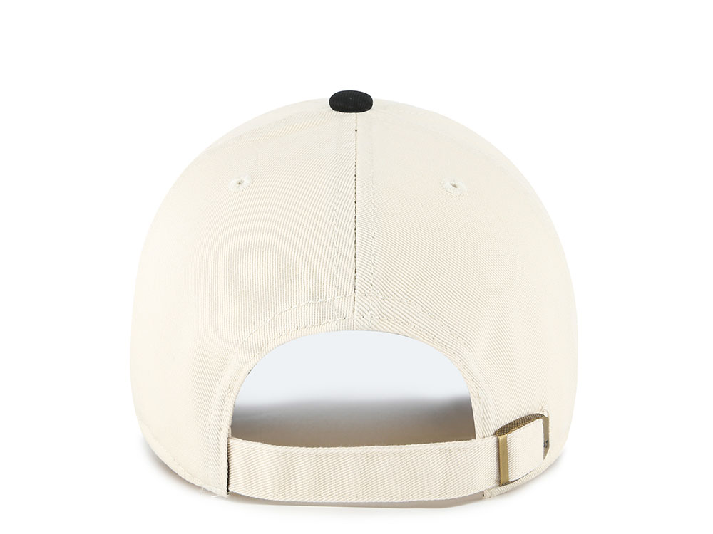 47 Brand New York Yankees Natural Clean Up Strapback Cap