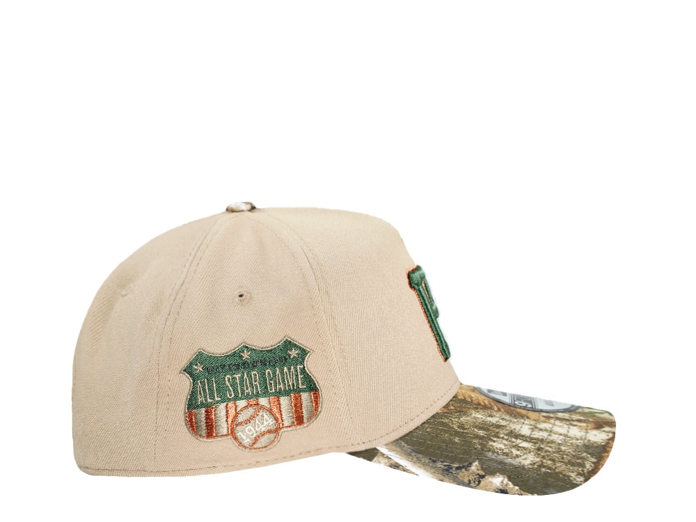 New Era Pittsburgh Pirates All Star Game 1944 Camel Realtree Edition 9Forty Snapback Cap