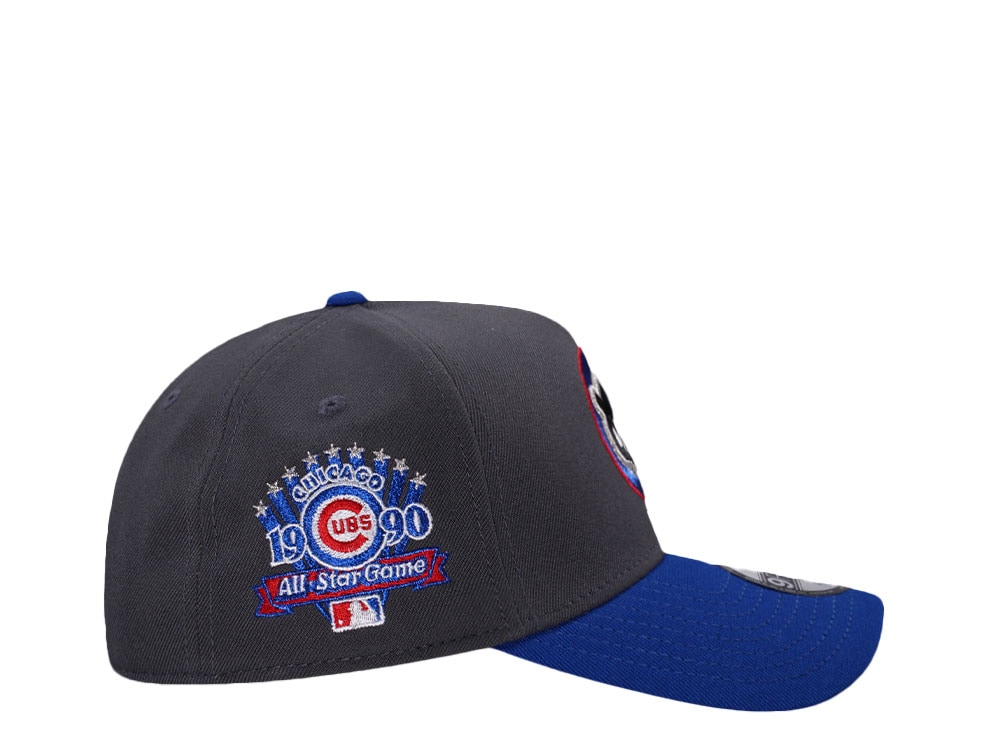 New Era Chicago Cubs All Star Game 1990 Gray Two Tone Edition 9Forty A Frame Snapback Cap