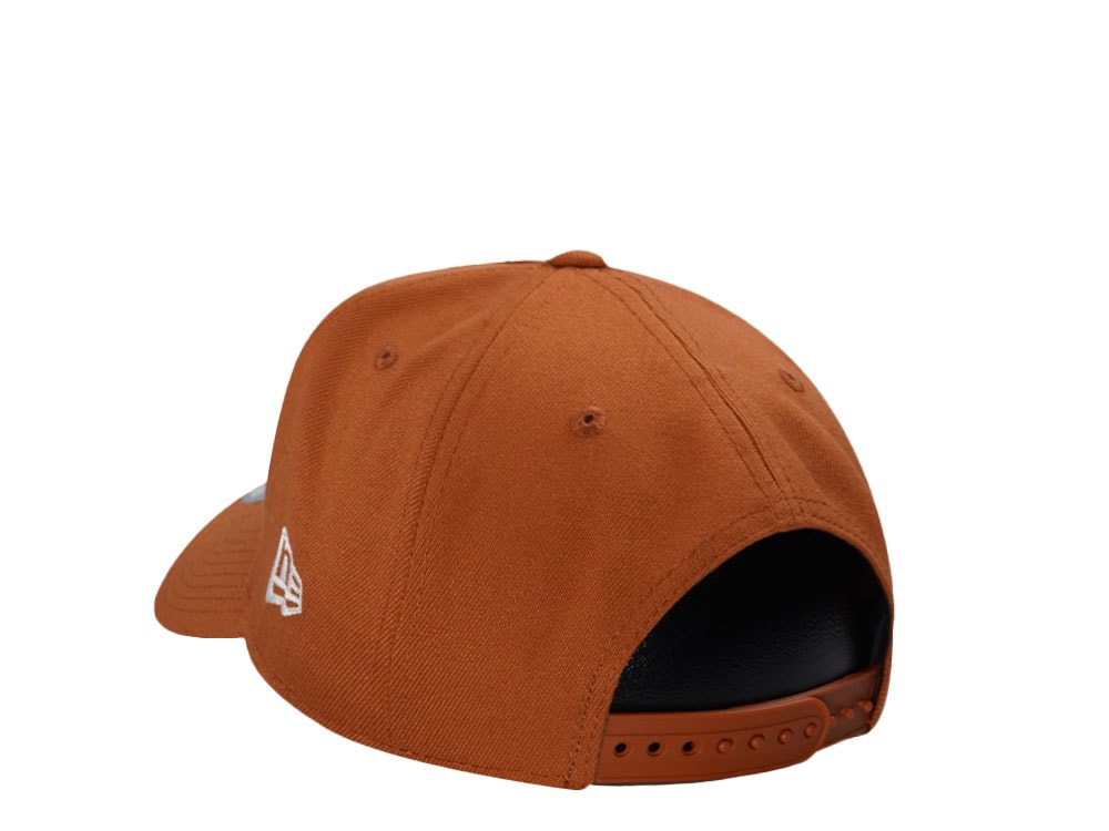 New Era Miami Dolphins 30th Anniversary Earth Brown Edition 9Forty A Frame Snapback Cap