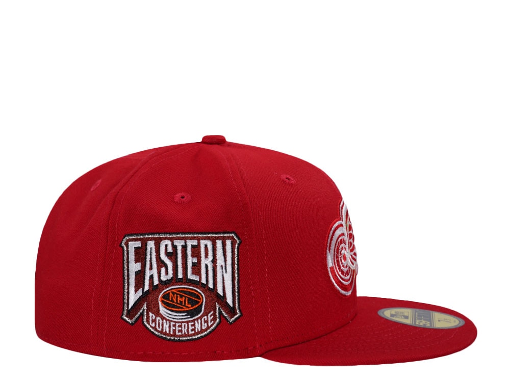 New Era Detroit Red Wings Eastern Conference Red Edition 59Fifty Fitted Cap