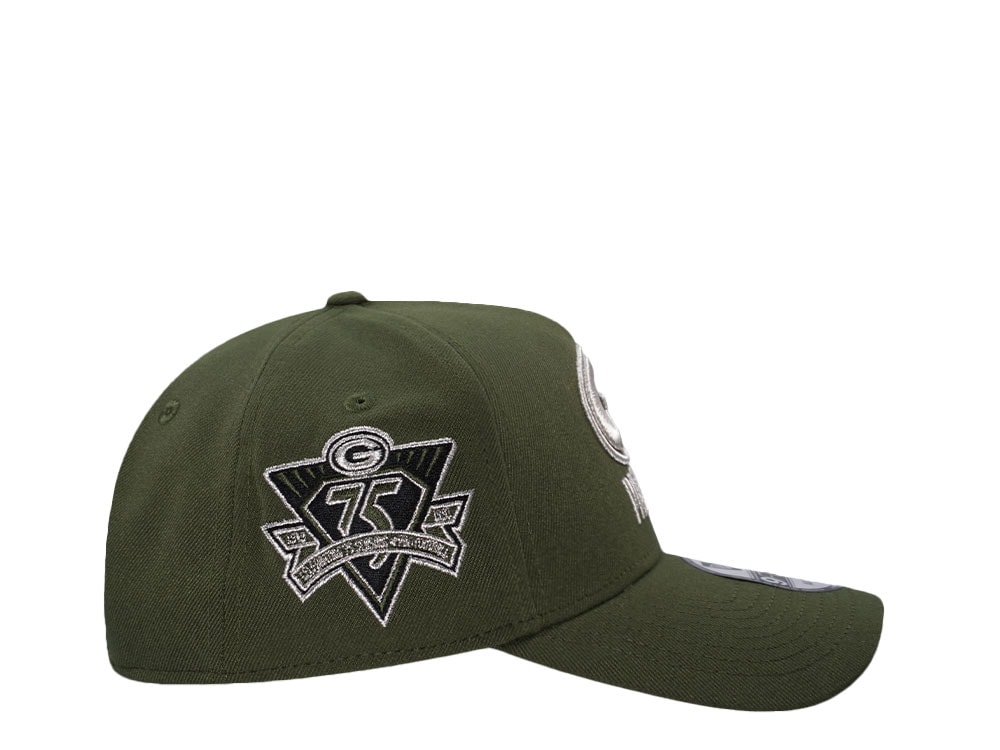 New Era Green Bay Packers 75th Anniversary Green Realtree Edition 9Forty A Frame Snapback Cap