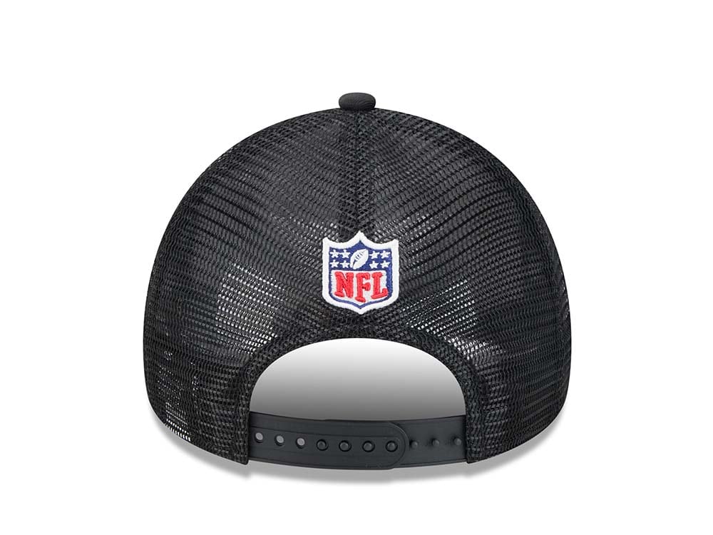 New Era New Orleans Saints Sideline 2024 9Forty A Frame Trucker Snapback Cap